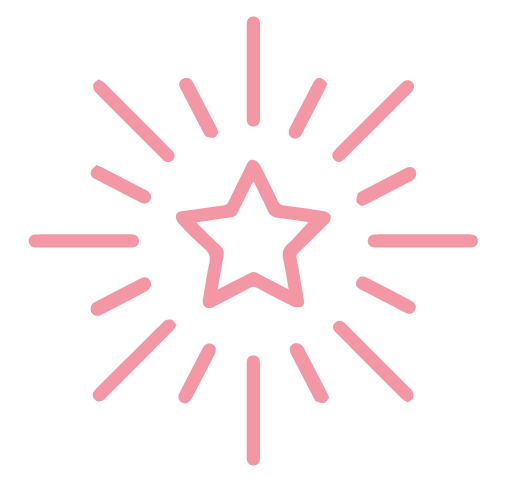 Meme's Icon Star Pink