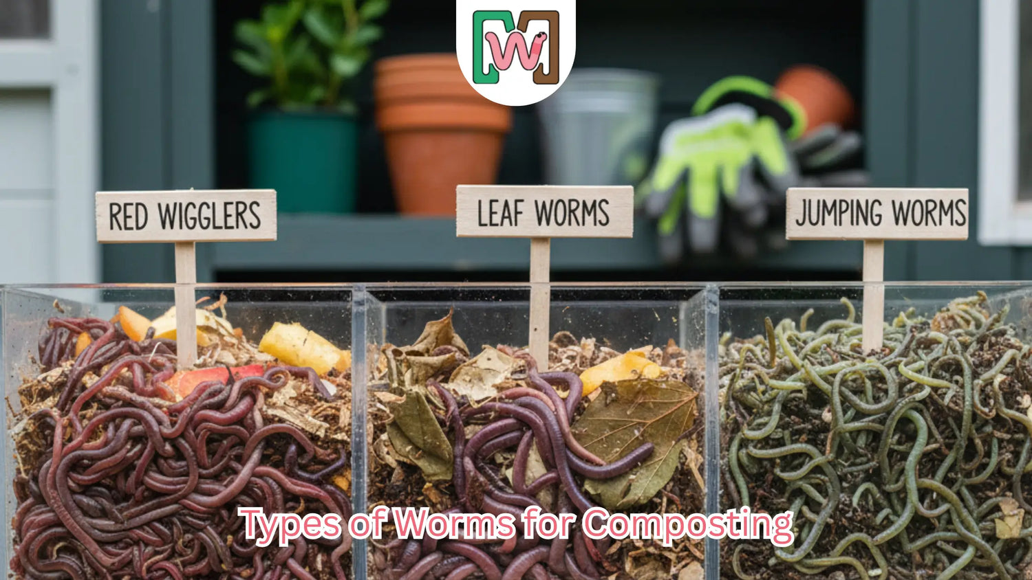 Types of Worms for Composting